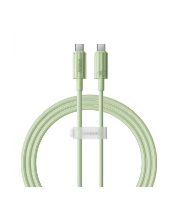 Baseus USB-C do USB-C Habitat Series 100W, 1m (zielony)