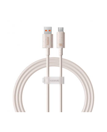 Baseus USB do USB-C Habitat Series 100W, 1m (różowy)