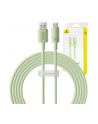 Baseus USB do USB-C Habitat Series 100W, 2m (zielony) - nr 1