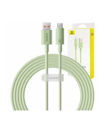 Baseus USB do USB-C Habitat Series 100W, 2m (zielony)