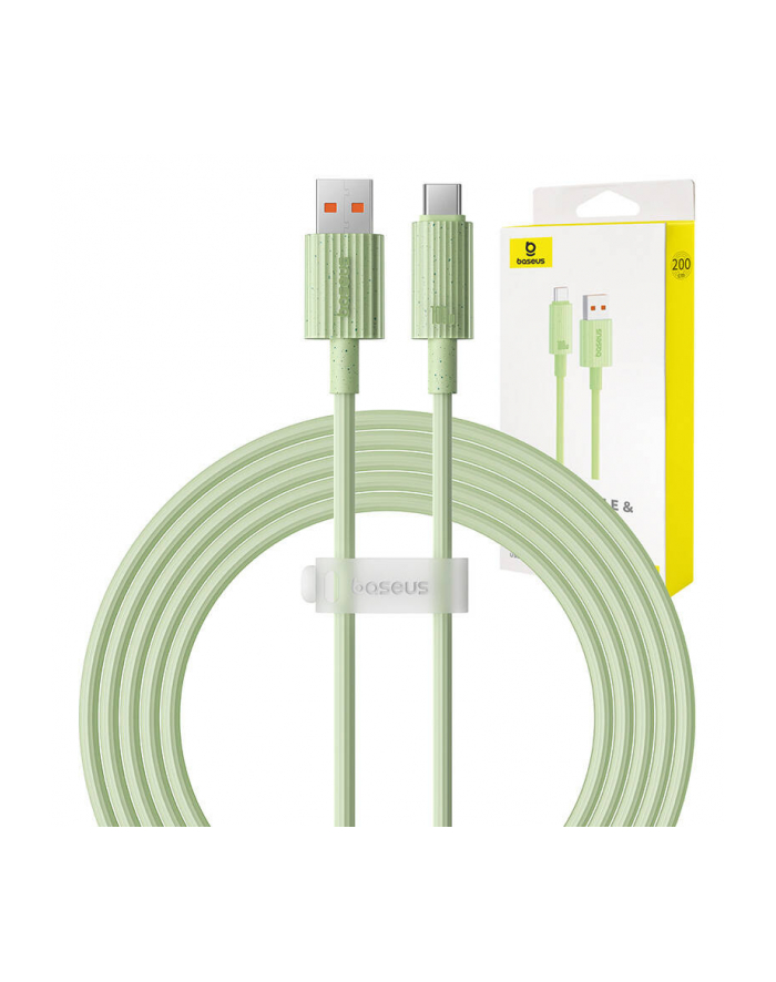 Baseus USB do USB-C Habitat Series 100W, 2m (zielony) główny