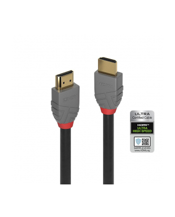 Lindy HDMI 2.1 Ultra High Speed M/M 2m czarny