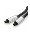 Ugreen Toslink Audio, aluminiowy z oplotem, 1m szary - nr 1