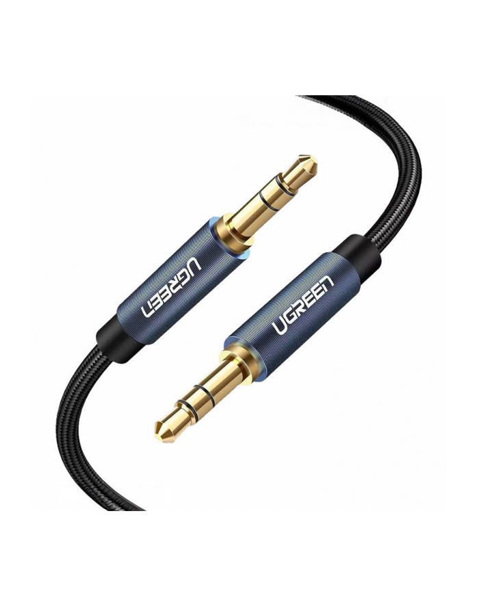 Ugreen AV122 miniJack 3,5mm AUX 1.5m czarny główny