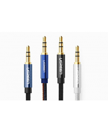 Ugreen AV122 miniJack 3,5mm AUX 1.5m czarny