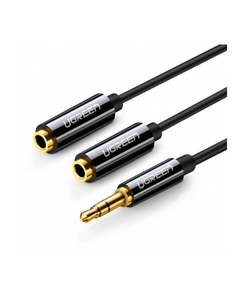 Ugreen AV123 AUX Jack 3,5 mm, 25cm (czarny)
