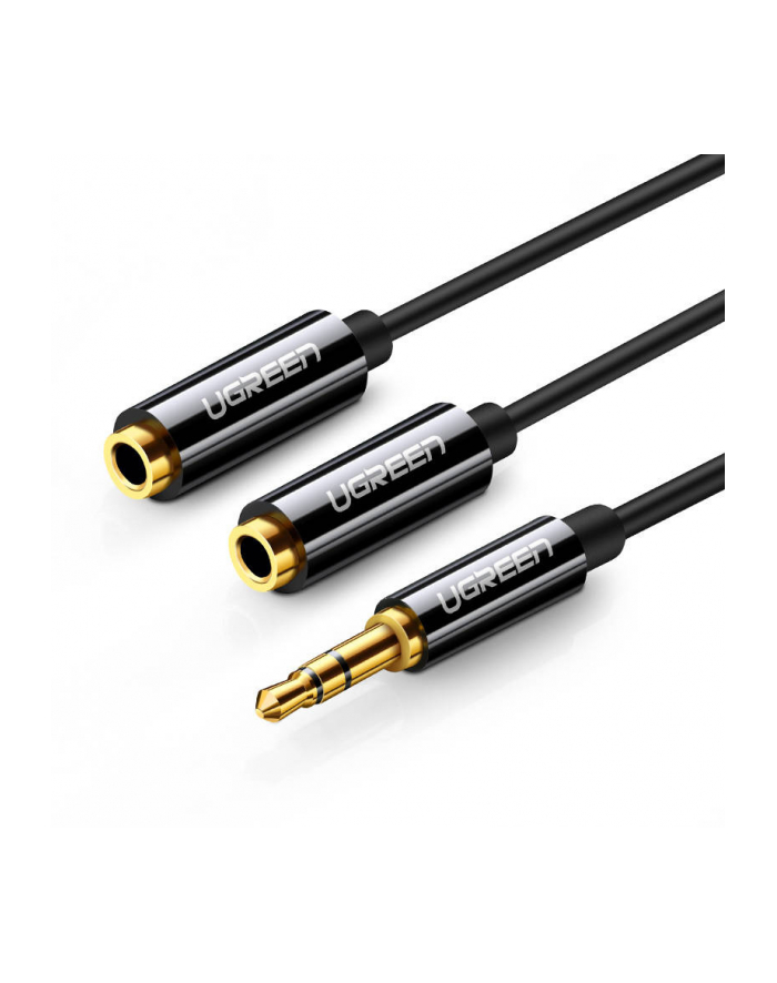 Ugreen AV123 AUX Jack 3,5 mm, 25cm (czarny) główny