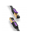 Vention Płaski UTP Cat.7 RJ45 Ethernet 10m czarny Kabel sieciowy UTP Cat.7 - nr 7