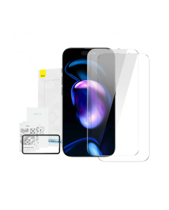 Baseus Crystal do iPhone 14 Pro Max (2 szt.)