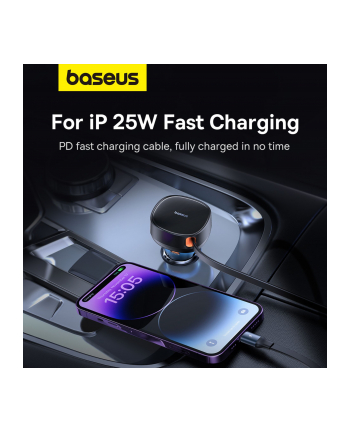 Baseus Enjoyment USB-C z kablem USB-C i Lightning 60 W (czarna) nr 2