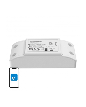 Sonoff Smart Switch BASICR4 Smart Switch BASICR4 to nowoczesne urządzenie, które pomaga zarządzać inteligentnym domem, rozwiązanie dla każdego, umożliwia zdalne sterowanie i tworze