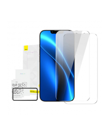 Baseus Crystal do iPhone 14 Plus/13 Pro Max (2 szt.)