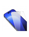 Baseus Crystal z powłoką przeciwpyłową do iPhone 14 Pro (2 szt.) - nr 8