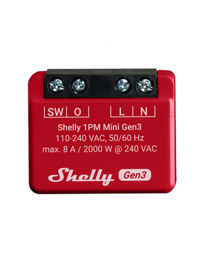 Shelly 1PM Mini Gen3 główny
