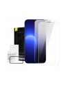 Baseus Crystal z powłoką przeciwpyłową do iPhone 14 Pro (2 szt.) - nr 1