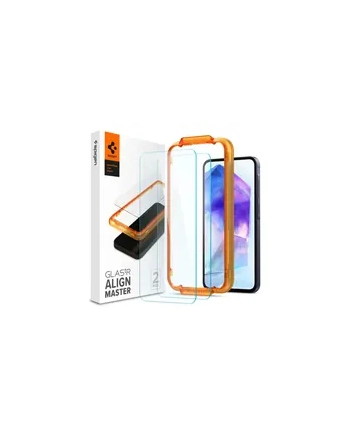 Spigen Alm Glas.TR 2-Pack do Samsung Galaxy A55 5G Clear