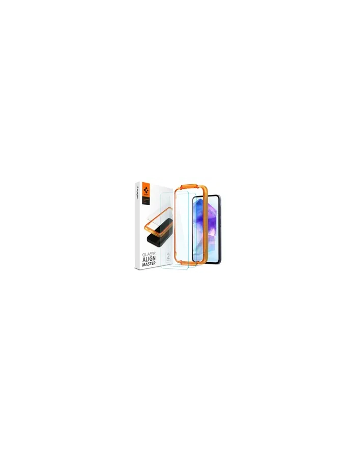 Spigen Alm Glas.TR 2-Pack do Samsung Galaxy A55 5G Clear główny