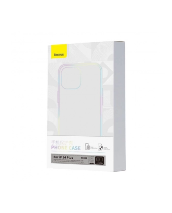 Baseus Corning zestaw ochronny przeźroczyste etui i szkło hartowane do iPhone 14 Plus