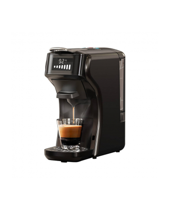 HiBREW H1B 5w1 czarny Moc [W]: 1450 | Ciśnienie [bar]: 20 | Rodzaj kawy: szszetki/mielona | Kolor: czarny