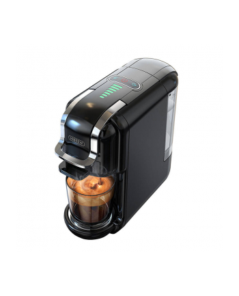 HiBREW H2B 5w1 czarny Moc [W]: 1450 | Pojemność zbiornika na wodę [ml]: 600 | Kompatybilny z kapsułkami: Nespresso, Dolce Gusto, Kcup, saszetki E.S.E