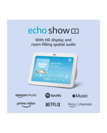 Amazon Echo Show 8 (3 gen.) Glacier White