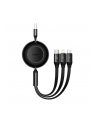 Baseus Bright Mirror 2 USB 3w1, micro USB / Lightning / USB-C, 66W / 2A, 1.1m (czarny) - nr 2