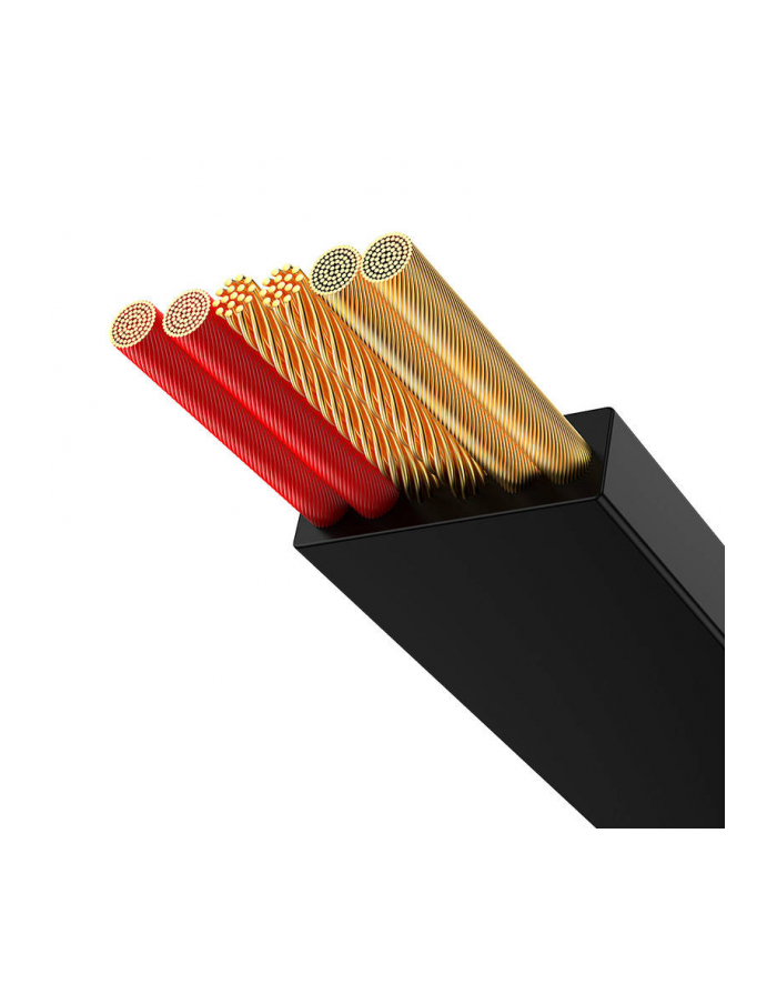 Baseus Bright Mirror 2 USB 3w1, micro USB / Lightning / USB-C, 66W / 2A, 1.1m (czarny) główny