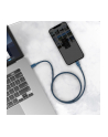 Baseus High Density Braided USB-C do Lightning, 20W, 5A, PD, 2m (niebieski) - nr 10