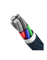 Baseus High Density Braided USB-C do Lightning, 20W, 5A, PD, 2m (niebieski) - nr 8