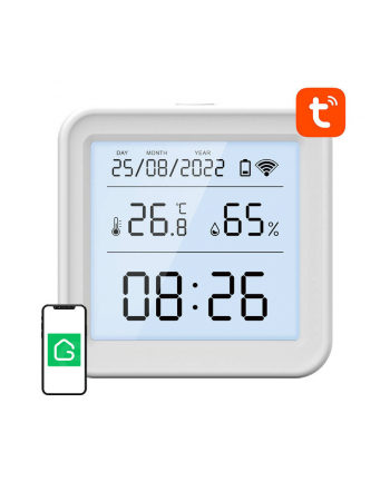 Gosund S6 czujnik temperatury Wi-Fi (ekran LCD, podświetlenie)