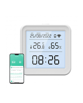 Gosund S6 czujnik temperatury Wi-Fi (ekran LCD, podświetlenie)