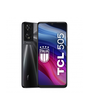 TCL 505 4/128GB Dual SIM szary 6.75'' | MT6765X | 4/128GB | 50+2MP | BT5.1| microSD | LTE | NFC | System Android 14