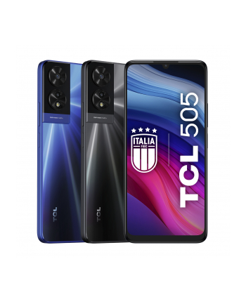 TCL 505 4/128GB Dual SIM szary 6.75'' | MT6765X | 4/128GB | 50+2MP | BT5.1| microSD | LTE | NFC | System Android 14