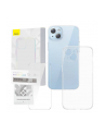 Baseus Corning zestaw ochronny przeźroczyste etui i szkło hartowane do iPhone 14 Plus - nr 1