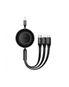 Baseus Bright Mirror 2 USB 3w1, micro USB / Lightning / USB-C, 66W / 2A, 1.1m (czarny) - nr 15