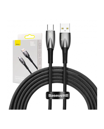 Baseus Glimmer USB do USB-C, 100W, 2m (czarny)