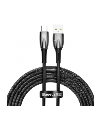 Baseus Glimmer USB do USB-C, 100W, 2m (czarny)