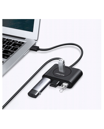 Ugreen USB 3.0 4w1 0,5m czarny nr 1