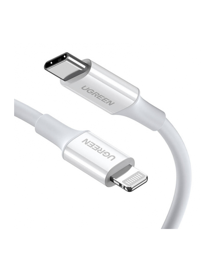 Ugreen US171 USB-C do Lightning 3A, 0.25m biały główny
