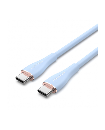 Vention USB-C 2.0, PD 100W, 1,5m, niebieski Kabel USB-C 2.0