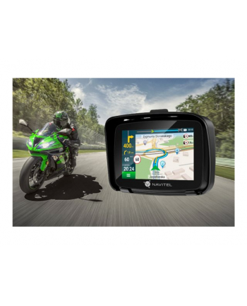 Navitel G590 MOTO Ekran: 5,0 | Linux | 800x480 | Uchwyt motocyklowy| Wodoodporna, wstrząsoodporna i kurzoodporna IP66 | BT | USB-C |