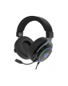 Genesis Neon 764 RGB czarne słuchawki nauszne | przewodowe | mikrofon ruchomy | czarne | 2.2 m | regulacja głośności | USB 2.0 - nr 7