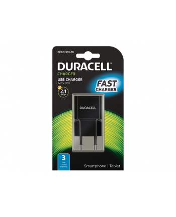 Duracell USB 2.4A (czarna) ładowarka sieciowa