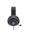 Genesis Neon 764 RGB czarne słuchawki nauszne | przewodowe | mikrofon ruchomy | czarne | 2.2 m | regulacja głośności | USB 2.0 - nr 11