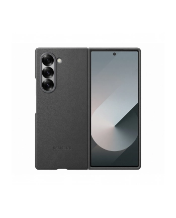 Samsung Eco-Leather Case do Z Fold 6 szary
