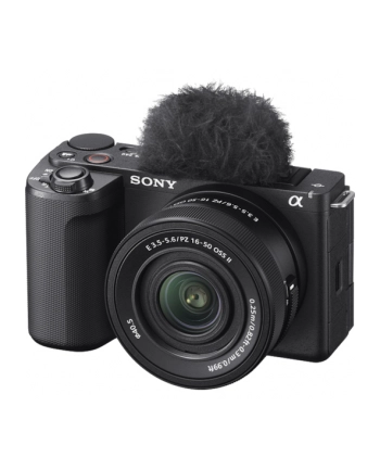 Sony ZV-E10 II + 16-50 mm f/3.5-5.6 OSS do videoblogów 27 MP | LCD: 3 cale | Zoom opt.: ok. 2,0x | Exmor™ CMOS formatu APS-C | SELP1650 | nr 1