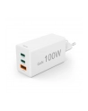 Hama ładowarka sieciowa mini 100W GaN PD/QC 2x USB-C, 1x USB-A biała ładowarka sieciowa | USB-C/USB-A | Power Delivery/Quick Charge | 100W | biała - nr 3