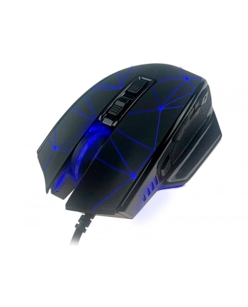 Tracer GameZone SPACE mysz przewodowa dla graczy | optyczna | 800|1200|1600|2400 dpi | 8 przycisków | USB | 1,5 m | RGB nr 1