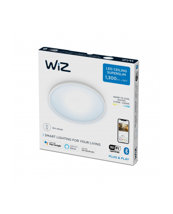 WiZ SuperSlim TW,14W,2700-6500,IP20,Kolor: BIAŁY