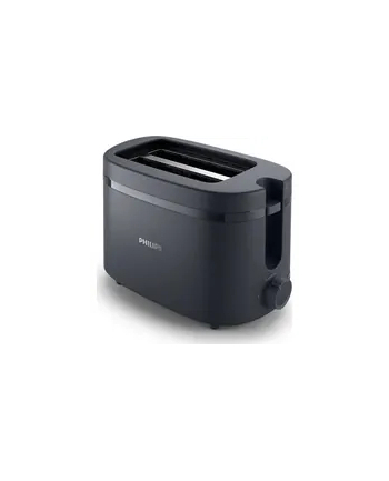 Philips HD2510/90 szary Moc [W]: 650 | Ilość tostów: 2 | Ilość poziomów opiekania: 6 | Kolor: Czarny